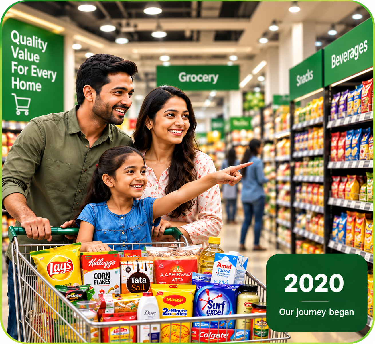 Everyday shopping at Bestway Supermart
