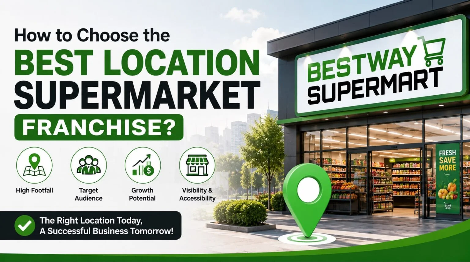 How to Choose the Best Location Supermarket Franchise?
