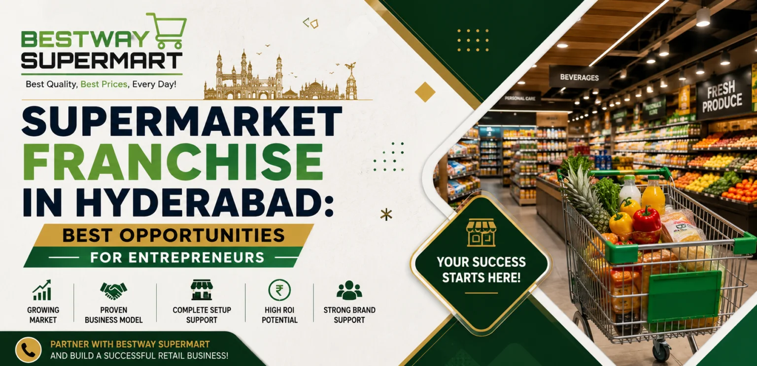 Supermarket Franchise In Hyderabad: Best Opportunities For Entrepreneurs